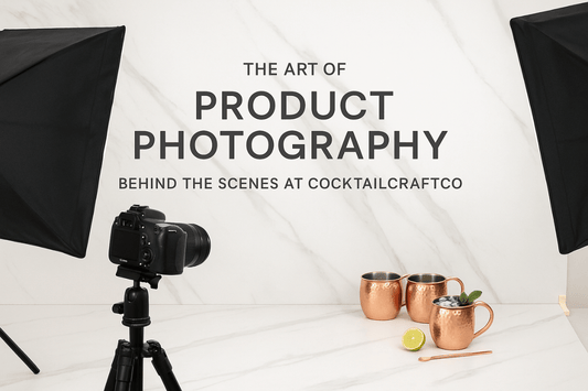 Product Photography: Behind the Scenes - Cocktail Craft