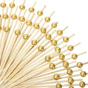 Bamboo Cocktail Picks - 100 count - From Cocktail Craft Co