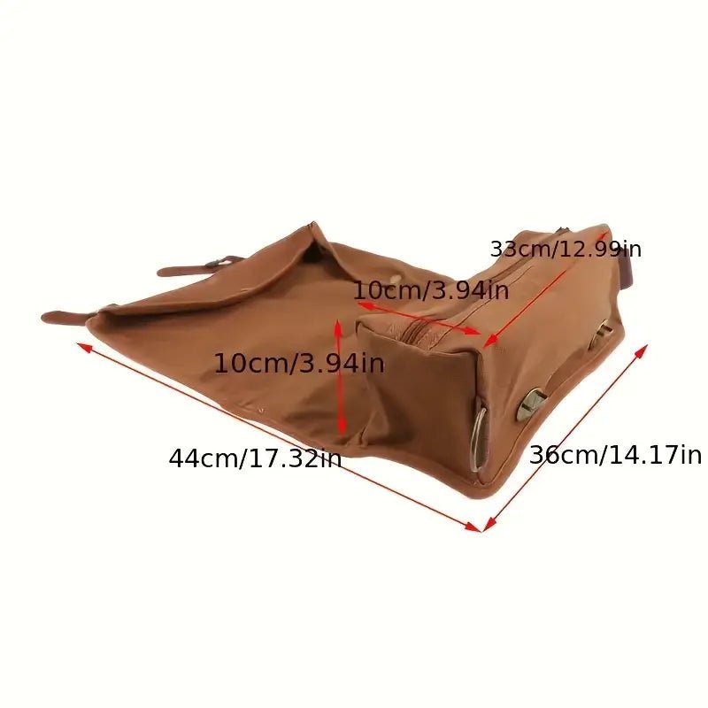 Bartender Travel Bag – Portable Bar Tool Roll (Brown) - From Cocktail Craft