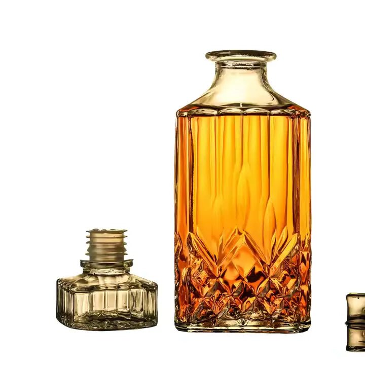 Crystal Whiskey Decanter – 950ml - From Cocktail Craft