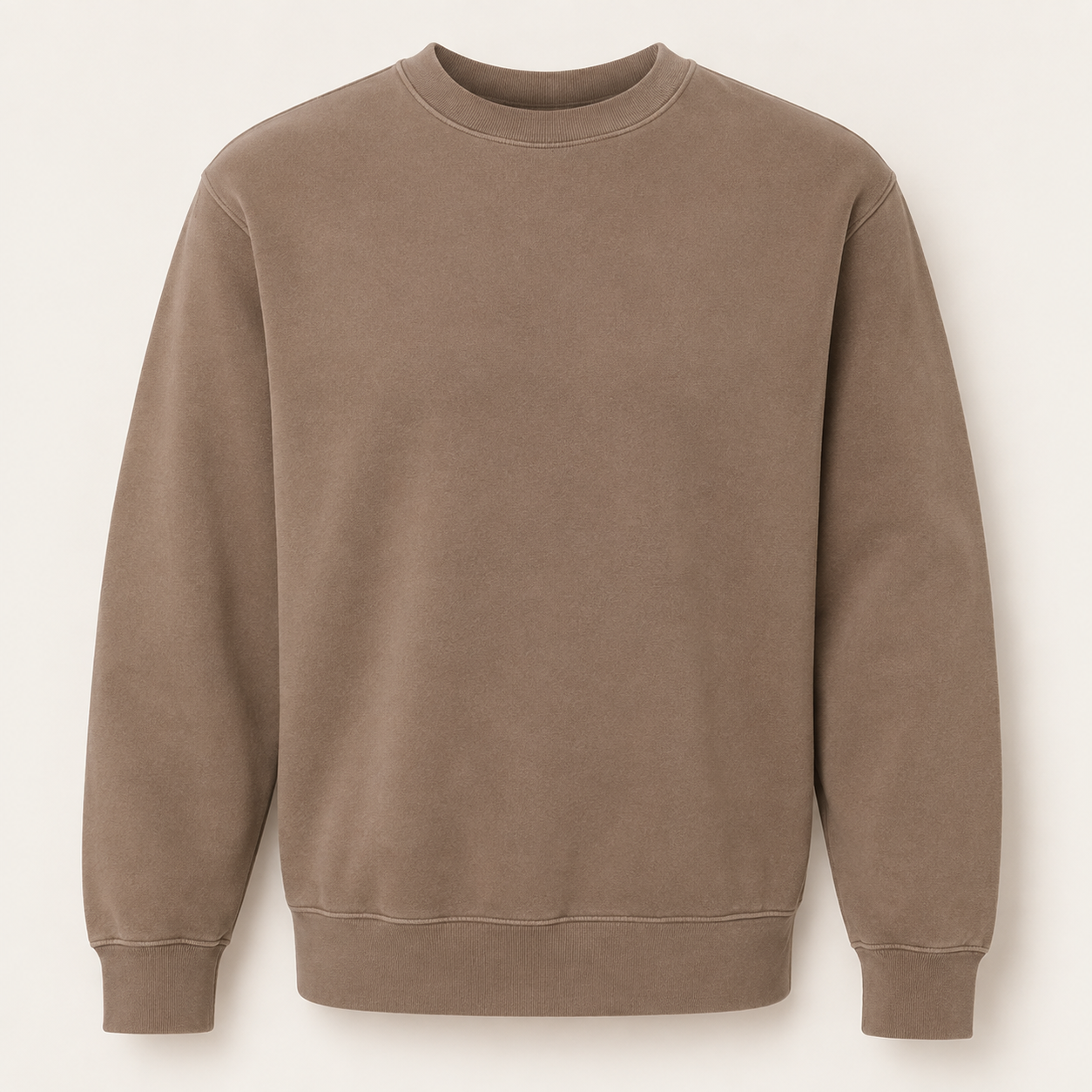 Embroidered Espresso Martini Ghost Crewneck Sweatshirt