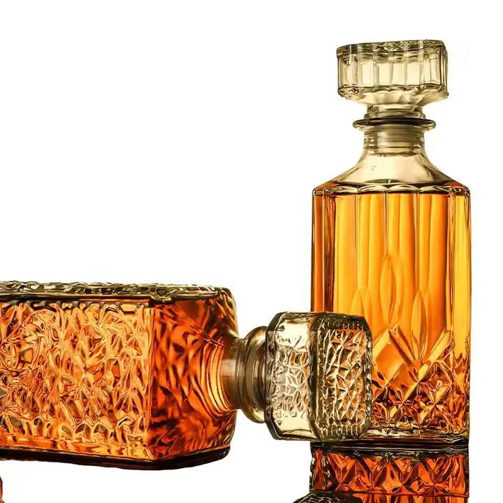 Crystal Whiskey Decanter – 950ml - From Cocktail Craft