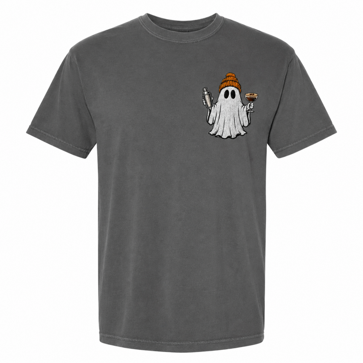 Embroidered Espresso Martini Ghost T-Shirt