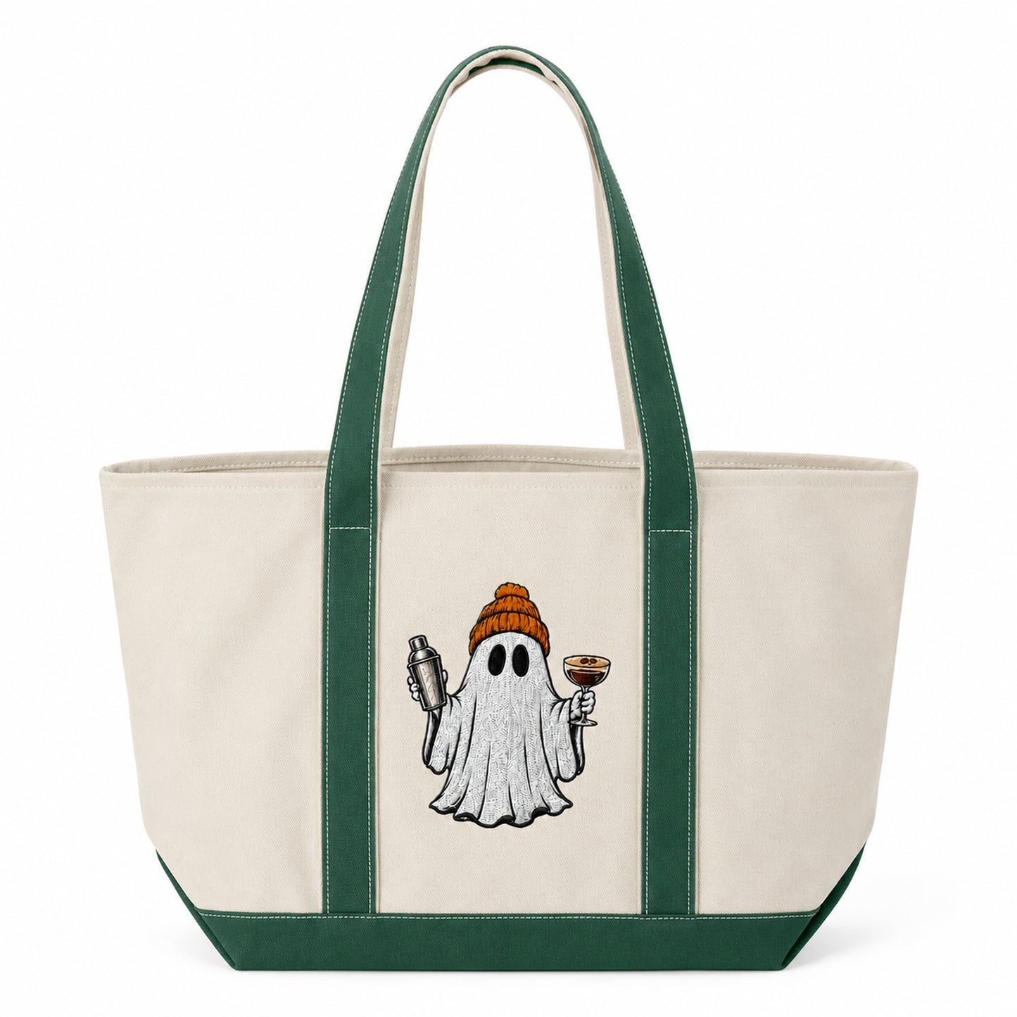 Espresso Martini Ghost Canvas Tote
