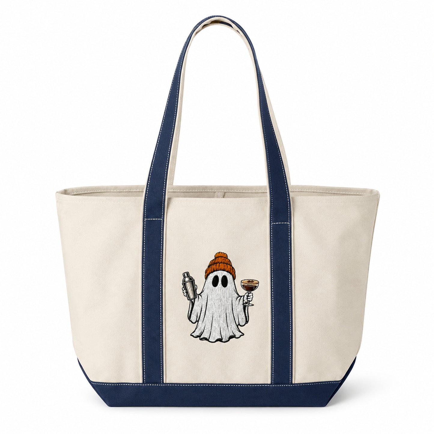 Espresso Martini Ghost Canvas Tote