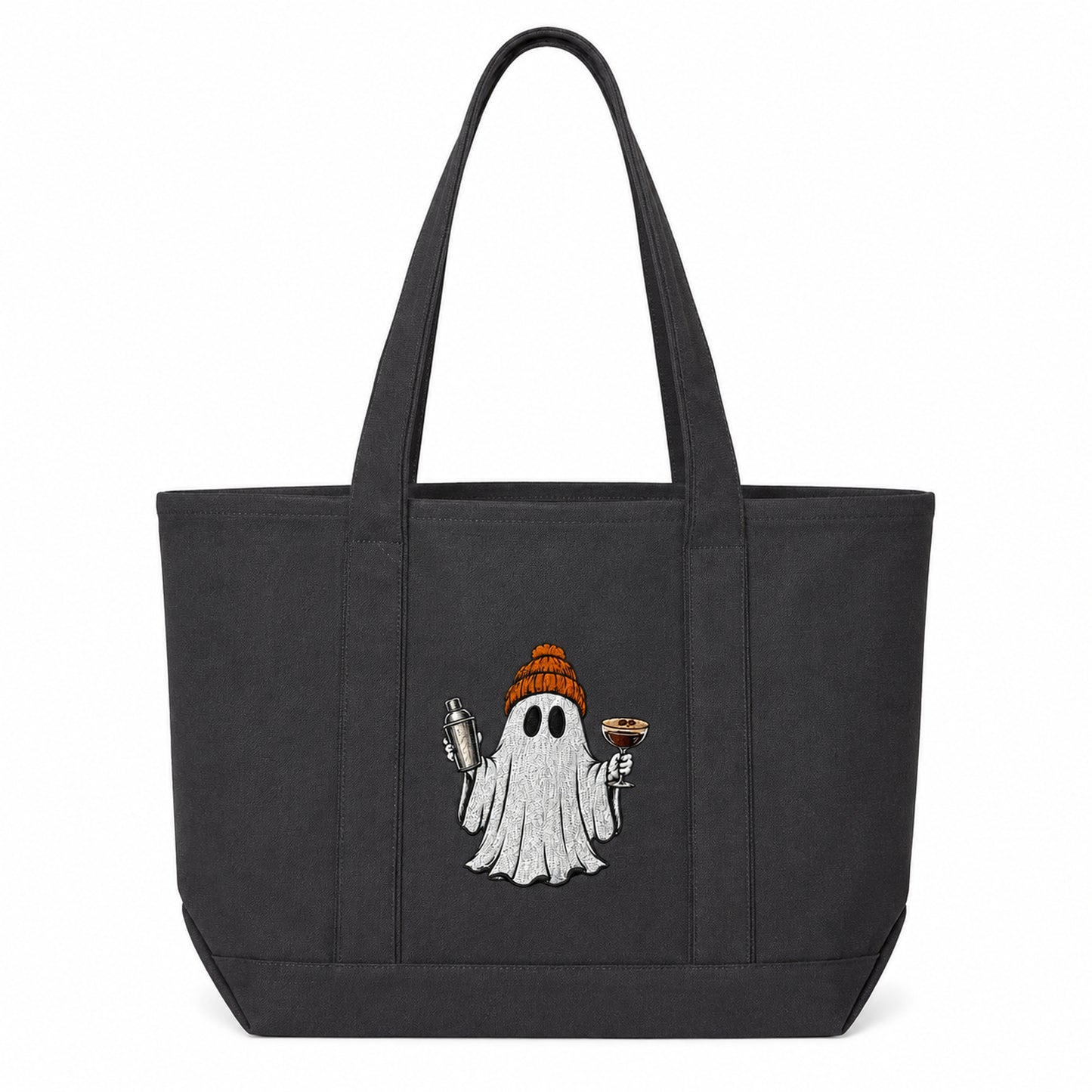 Espresso Martini Ghost Canvas Tote