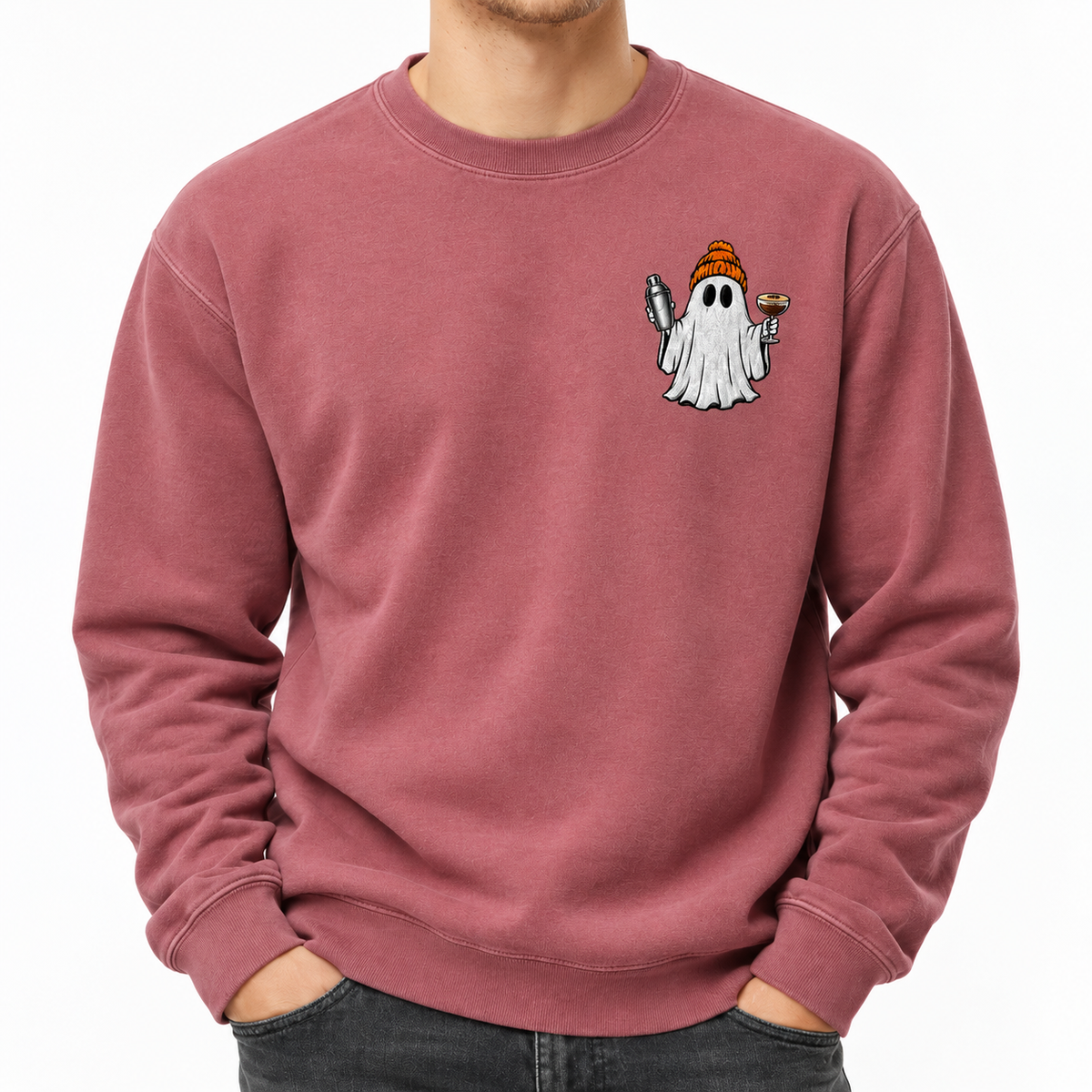 Ghost Season Bundle | Embroidered Crewneck + Beanie